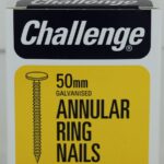50mm Challenge Galvanized Annular Ring Nails, 225g
