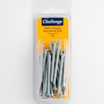 50MM Electro Galvanized Annular Ring Shank Nails – 100g by CHALLENGE