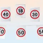 50th Birthday Plastic Celebration Banner