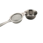 57mm Single Arm Tea Strainer with Drip Bowl