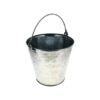 5L Robust Galvanized Metal Bucket