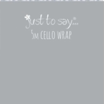 5m Cellophane Wrap Roll CDU