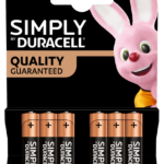 6-Pack of Duracell Simply AAA Alkaline Batteries
