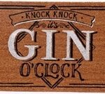 60 x 40 cm Door Mat with Gin Design