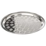 60CM Circular Stainless Steel Tray