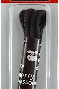 60CM Round Brown Shoelace - Cherry Blossom