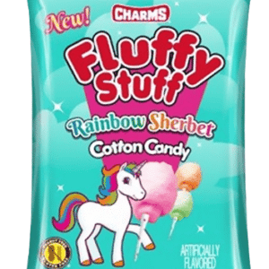 60g Rainbow Sherbet Fluffy Cotton Candy