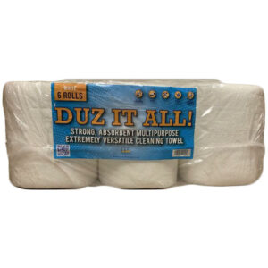 63-Pack Duz It All! White Centrefeed