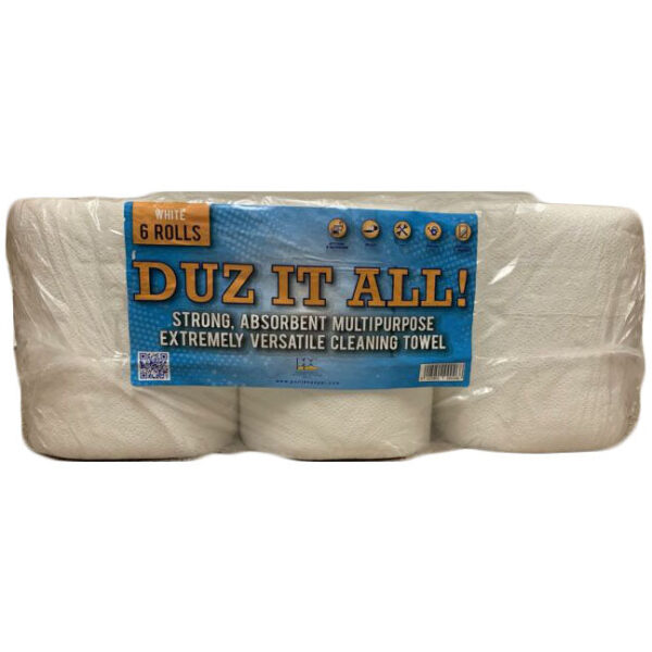 63-Pack Duz It All! White Centrefeed