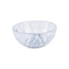 7-Inch Glass Bowl with Diamond Pattern