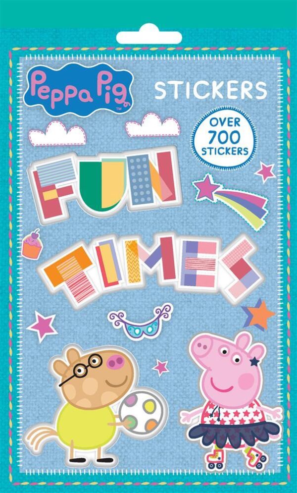 700 Stickers Featuring Peppa Pig