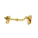 75mm Brass Cabin Hook Securit S2556