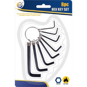 8-Piece Hex Wrench Set