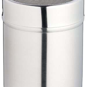 9 CM Stainless Steel Fine Mesh Shaker with Lid - Kitchen Craft