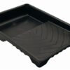 9-Inch Black Plastic Paint Tray by Rodo