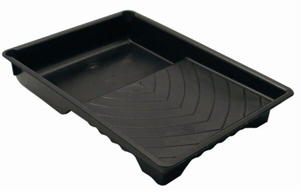 9-Inch Black Plastic Paint Tray by Rodo