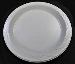 **9"**: This indicates the diameter of the plastic plates, which is 9 inches