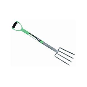 91CM Carbon Steel Border Fork with Plastic Handle - Green Blade