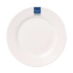9.5 Inch / 24cm Solar White Porcelain Breakfast Plate
