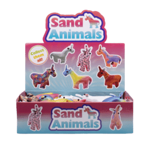 9cm Unicorn Sand Animal Display Unit