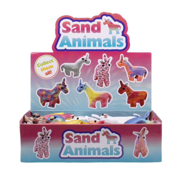 9cm Unicorn Sand Animal Display Unit