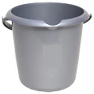 A 13-litre silver bucket with a handle and spout is a versatile container often used for various household and gardening tasks. Its handle makes it easy to carry, and the spout...