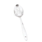 A 297 Pearl Slotted Basting Spoon, measuring 10 inches, is likely a kitchen utensil designed for basting and serving food. The "slotted" feature means it has holes or slots in...