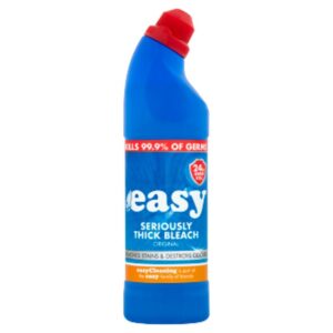 A case of Easy Seriously Thick Bleach Original 750ml typically contains 12 bottles, each with a capacity of 750 milliliters. This product is designed for cleaning and...