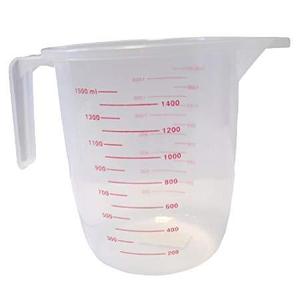 A classic clear plastic kitchen measuring jug with a 1500 ml capacity is a versatile and essential tool for any home kitchen. It allows for easy and accurate measurement of both...