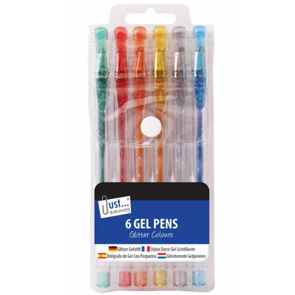 A "Glitter Gel Ink Pens 6 Pack" typically refers to a set of six pens that use gel-based ink infused with glitter. These pens are popular for their smooth writing experience and...