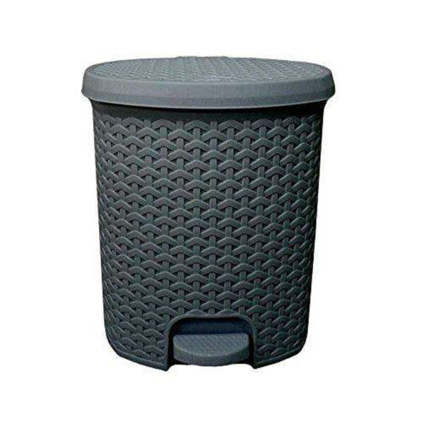 A Hobby Rattan Pedal Bin with a 3-liter capacity is a small waste bin designed for household use. It features a rattan-style exterior, which gives it a decorative, woven...