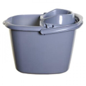 A mop bucket with a wringer in silver is a cleaning tool designed to make mopping floors more efficient and convenient. The bucket typically comes with a built-in wringer...