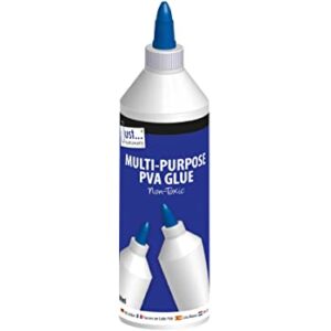 A "Multipurpose PVA Glue White 500ml - Case of 6" refers to a bulk package containing six individual bottles of PVA (Polyvinyl Acetate) glue, each with a capacity of 500...