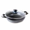 A non-stick wok with two handles and a lid, measuring 24cm, is a versatile kitchen tool perfect for everyday use. The non-stick surface ensures easy cooking and cleaning, while...