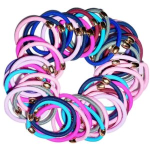 A "Pony Tails Assorted Colours 48 Pack" typically refers to a set of 48 hair ties or elastic bands used for styling hair into ponytails. These packs usually offer a variety of...