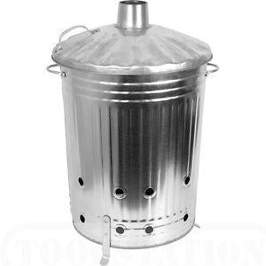 A portable large galvanized steel garden fire bin incinerator is a practical tool designed for burning garden waste, paper, and other combustible materials safely. The...