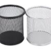 A "Round Metal Mesh Pencil Holder Assorted Colours" typically refers to a cylindrical container made from metal mesh that is used to store and organize writing instruments like...