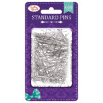 A "Sewing Box Standard Pins 600 Pack" typically refers to a package containing 600 standard-sized sewing pins, commonly used for a variety of sewing tasks. These pins are...