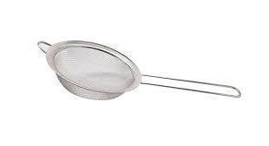 A "Stainless Steel Mesh Sieve Strainer 20cm 3713 A" is a kitchen tool used for straining or sifting ingredients. It typically features a fine mesh made of stainless steel, which...