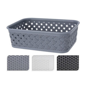 A storage basket with assorted colors and dimensions of 20x15x6 cm is a small container used for organizing and storing various items. It can be used in different settings, such...