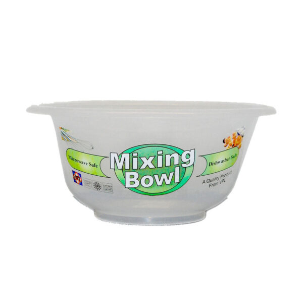 A VPL Clear Mixing Bowl with a 20cm diameter is a kitchenware item designed for mixing ingredients. It is made of clear material, typically glass or plastic, which allows you to...