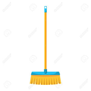 A wooden broom with a metal handle and a 30 cm width is a cleaning tool designed for sweeping various surfaces. The wooden part typically refers to the broom head, which is...