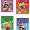 A4 Activity Fun Book Set - 4 Titles, 40 Pages Each