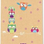 A4 Clipboard with Owl Design
