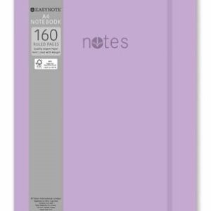 A4 Soft Touch Notebook in Pastel Shades - Easynote