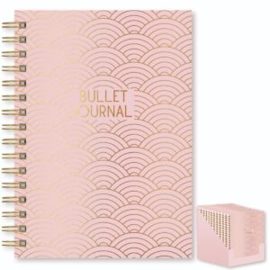 A5 Bullet Journal Notebook in Pink Blossom