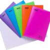 A5 Notebook with PP Cover, 40 Sheets, 70gsm, Available in 5 Assorted Colors