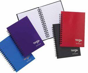 A6 Spiral Notebook with Feint Ruled Pages