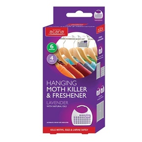 ACANA Moth Killer and Freshener Hanging Pack, 4 Count