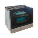 ACCTIM AURA Black LCD Alarm Clock